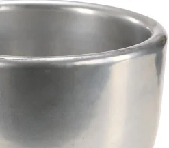 Übertopf aus Keramik, rund, Ø 7 cm