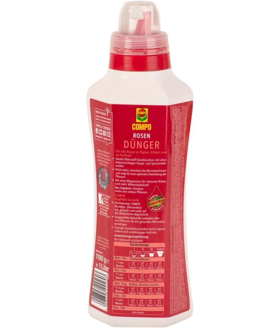 COMPO Rosendünger, flüssig, 1 l