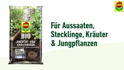 COMPO BIO Anzucht- und Kräutererde torffrei, 10 l