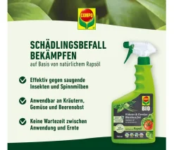 COMPO BIO Kräuter & Gemüse Blattlaus-frei Nativert® AF, 750 ml