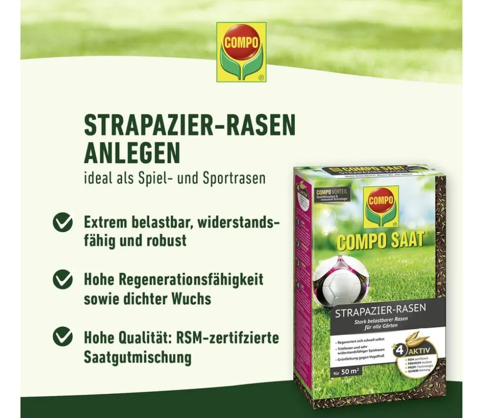 COMPO Saat® Strapazierrasen