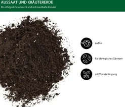 Dehner Bio Aussaat- und Kräutererde, 20 l