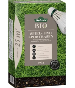 Dehner Bio Saatgut Spiel- und Sportrasen, 500 g
