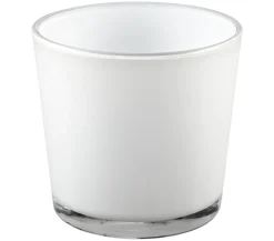 Dehner Glas-Übertopf Conner, konisch