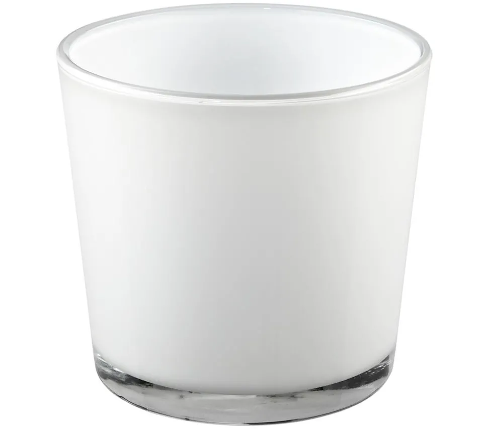 Dehner Glas-Übertopf Conner, konisch