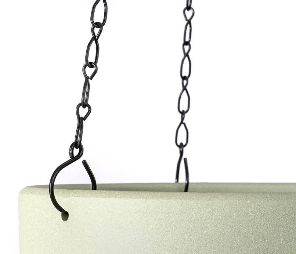 Dehner Keramik-Ampel Willy, konisch, ca. Ø17,6 cm