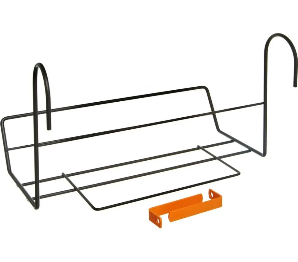 Dehner Metall-Balkonblumenkastenhalter Mary, ca. B36,5/H23/T14 cm