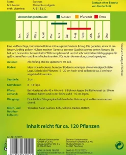 Dehner Samen Buschbohne 'Sonesta'