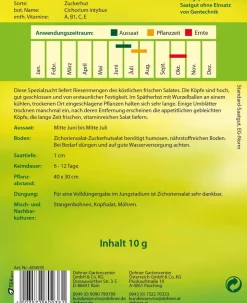 Dehner Samen Zichoriensalat 'Zuckerhut'