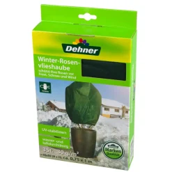 Dehner Winterschutz Rosen-Vlieshaube, 3 Stück, ca. B75/H100 cm