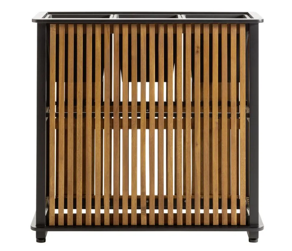 Dehner Akazienholz-Pflanzkasten Boston, rechteckig, ca. B86 cm