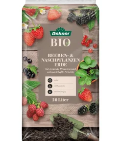 Dehner Bio Beeren- und Naschpflanzenerde, 20 l