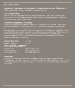 Dehner Bio Gemüseerde, 40 l
