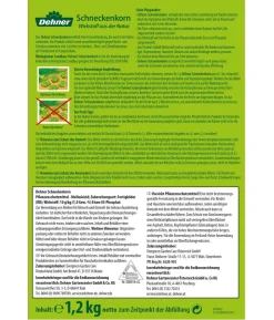 Dehner Bio Schneckenkorn Natur, 1,2 kg