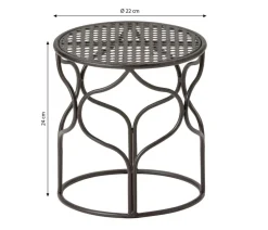 Dehner Blumenhocker-Set Giulia, breit, 3-teilig
