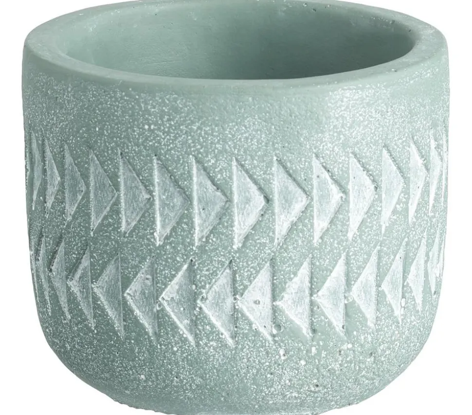 Dehner Keramik-Übertopf Elif, rund, ca. Ø8 cm