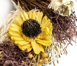 Dehner Kranz Sunflower, ca. Ø25 cm