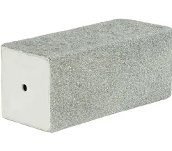 Dehner Kunststein-Pflanzvase Rock, quadratisch, grau