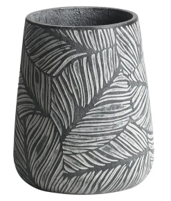 Dehner Kunststein-Vase Stanca, rund