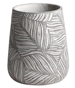 Dehner Kunststein-Vase Stanca, rund