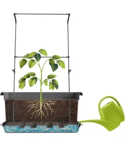 Dehner Kunststoff-Blumenkasten Magnus, rechteckig. ca. B98/H37/T38 cm