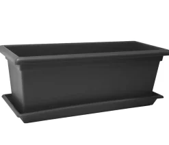 Dehner Kunststoff-Blumenkasten Magnus, rechteckig. ca. B98/H37/T38 cm