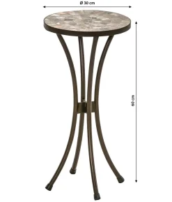 Dehner Mosaikblumenhocker Grazia
