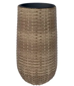 Dehner Polyrattan-Flechttopf Tulum, rund