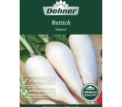Dehner Premium Samen Rettich 'Neptun'