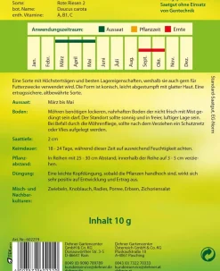 Dehner Samen Möhre 'Rote Riesen 2'