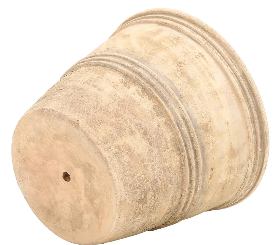 Dehner Terrakotta-Topf Grado, rund, antik-terrakotta