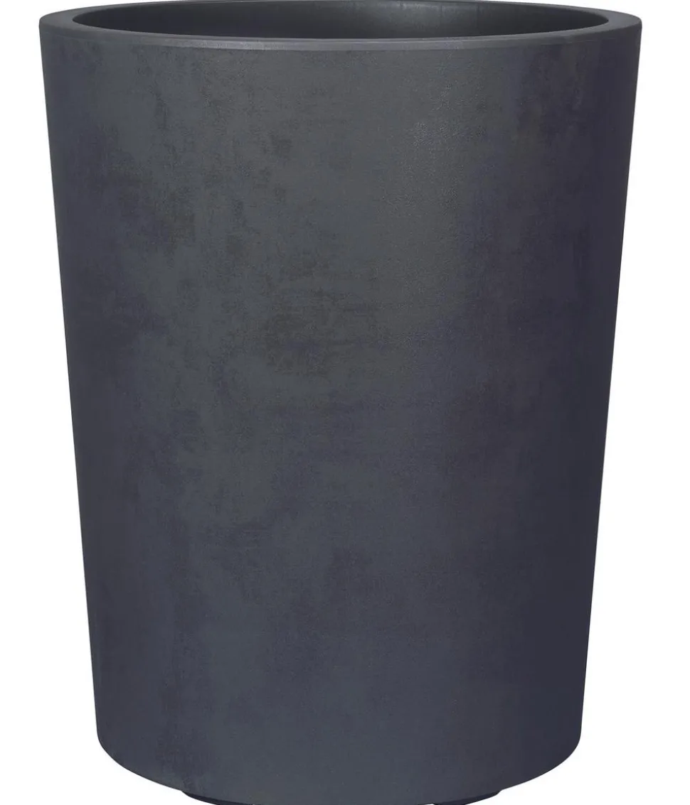 Deroma Kunststoff-Topf Millenium mit Wasserreservoir, rund, ca. Ø43,5/H53,5 cm