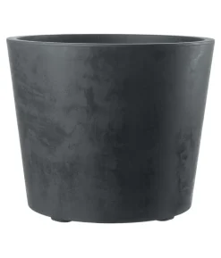 Deroma Kunststoff-Topf Millenium mit Wassereservoir, rund, ca. Ø59/H49,5 cm