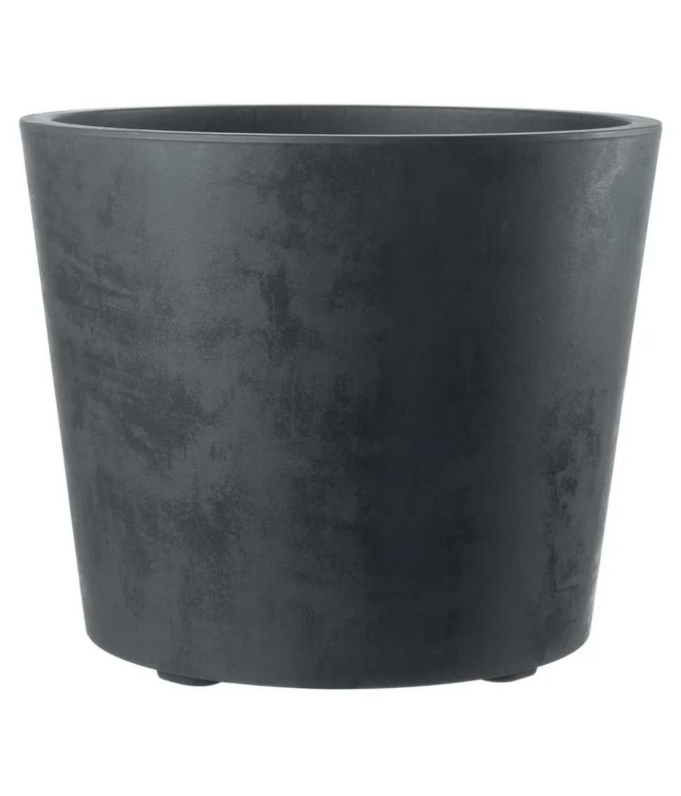 Deroma Kunststoff-Topf Millenium mit Wassereservoir, rund, ca. Ø59/H49,5 cm
