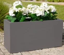 Eastwest Fiberglas-Pflanztrog Supremo, rechteckig