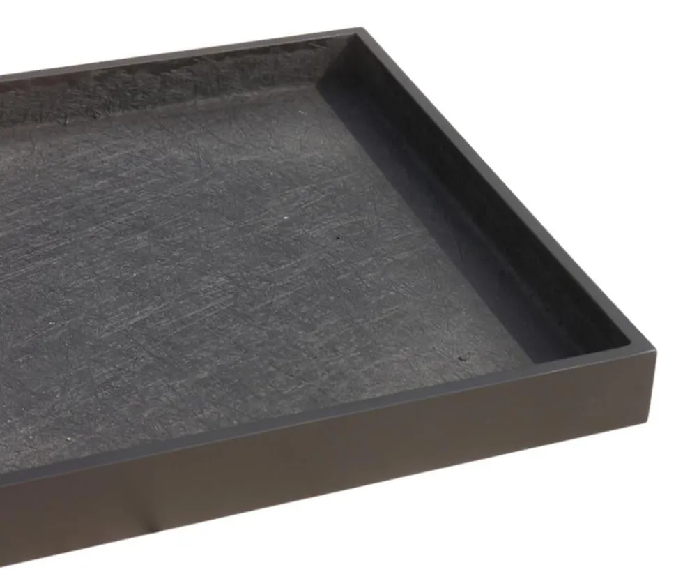 Eastwest Fiberglas-Untersetzer Bassin, quadratisch