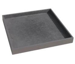 Eastwest Fiberglas-Untersetzer Bassin, quadratisch