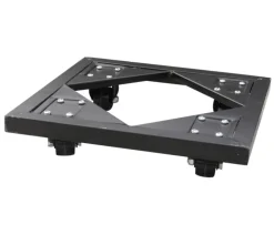 Eastwest Pflanzenroller, schwarz, ca. B42/H7/T42 cm