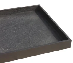 Eastwest Fiberglas-Untersetzer Bassin, quadratisch