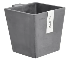 Ecopots Kunststoff-Kasten Manhattan Wall mit Wassersystem, rechteckig