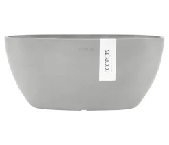 Ecopots Kunststoff-Schale Sofia mit Wassersystem, oval