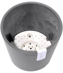 Ecopots Kunststoff-Topf Amsterdam mit Wassersystem, rund