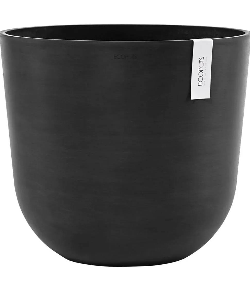 Ecopots Kunststoff-Topf Oslo mit Wassersystem, rund