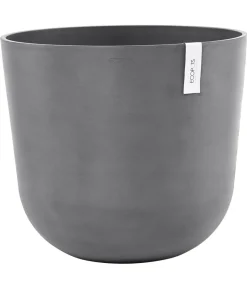 Ecopots Kunststoff-Topf Oslo mit Wassersystem, rund