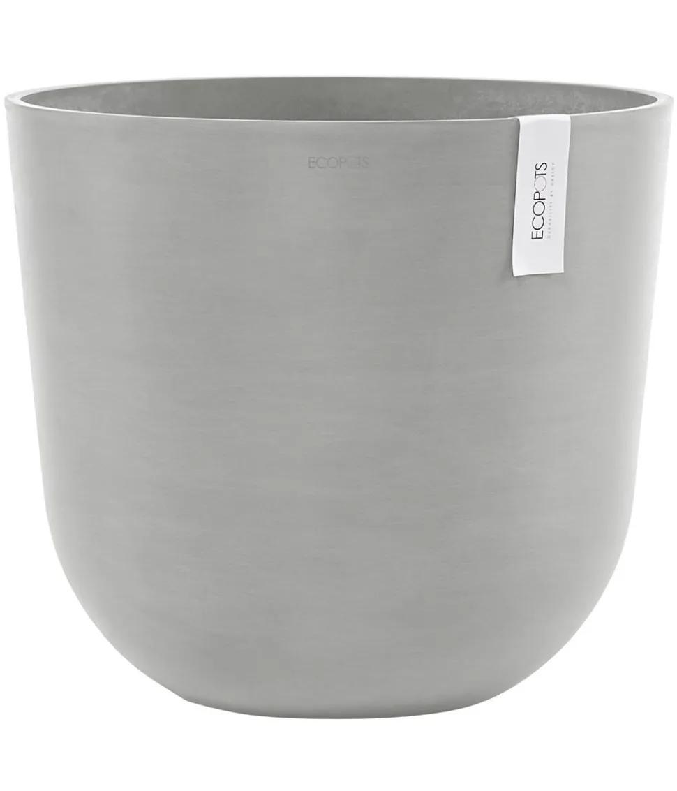 Ecopots Kunststoff-Topf Oslo mit Wassersystem, rund