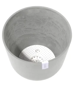 Ecopots Kunststoff-Topf Oslo mit Wassersystem, rund