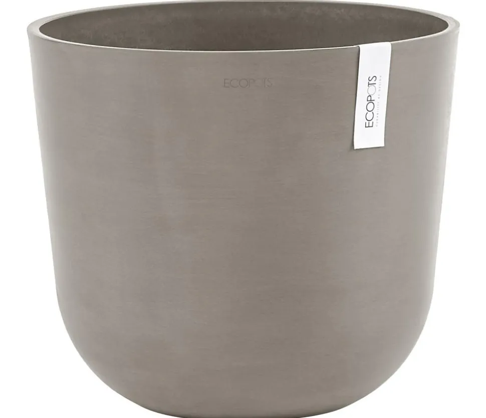 Ecopots Kunststoff-Topf Oslo mit Wassersystem, rund
