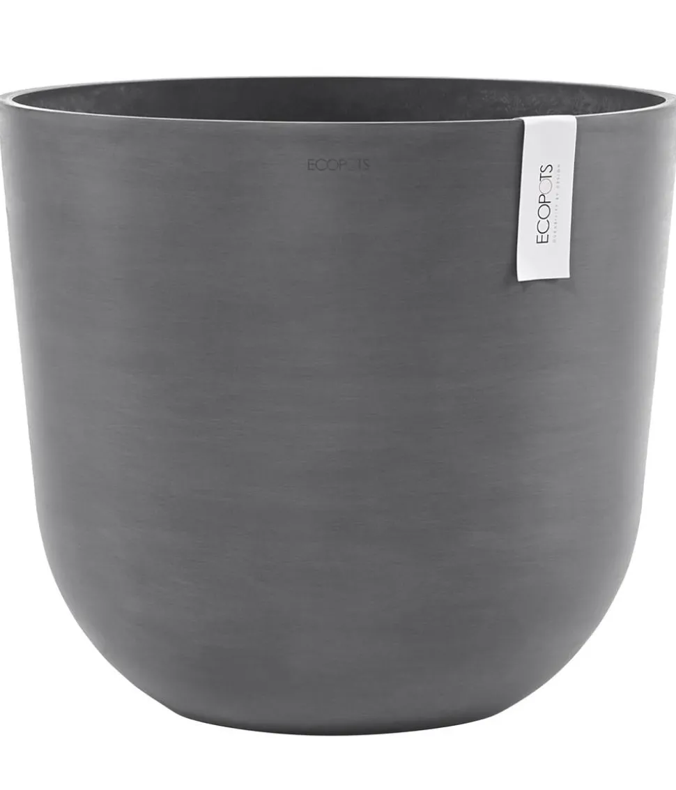 Ecopots Kunststoff-Topf Oslo mit Wassersystem, rund