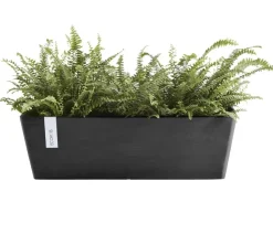 Ecopots Kunststoff-Kasten Bruges mit Wassersystem, rechteckig