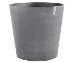 Ecopots Kunststoff-Topf Amsterdam mit Rollen, rund